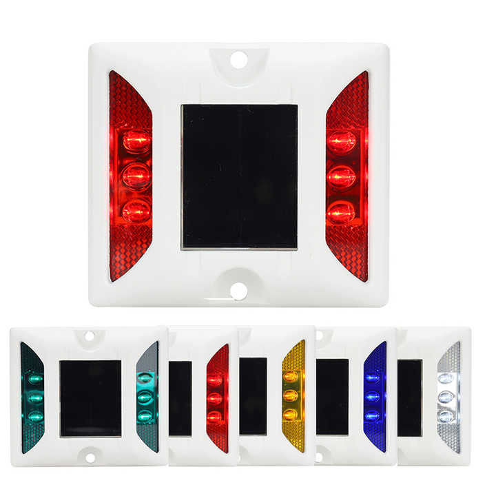 Epistar LED Chip Aluminium Solar LED Road Studs 2.5V Per soluzioni di sicurezza stradale
