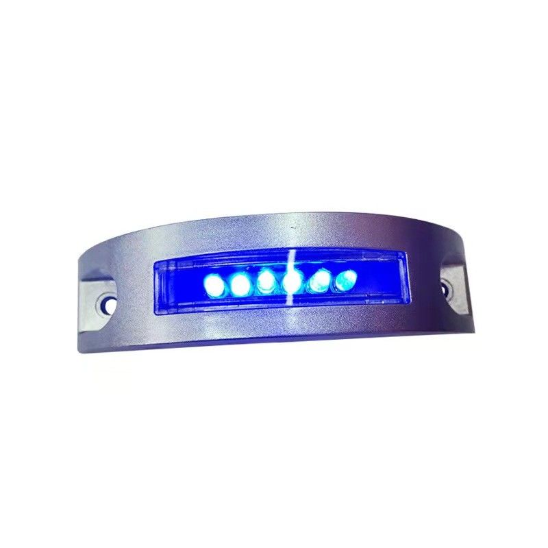Mezzaluna Blu LED Colore Solare Occhi Gatto Strada Stud Per Migliorare la Sicurezza stradale