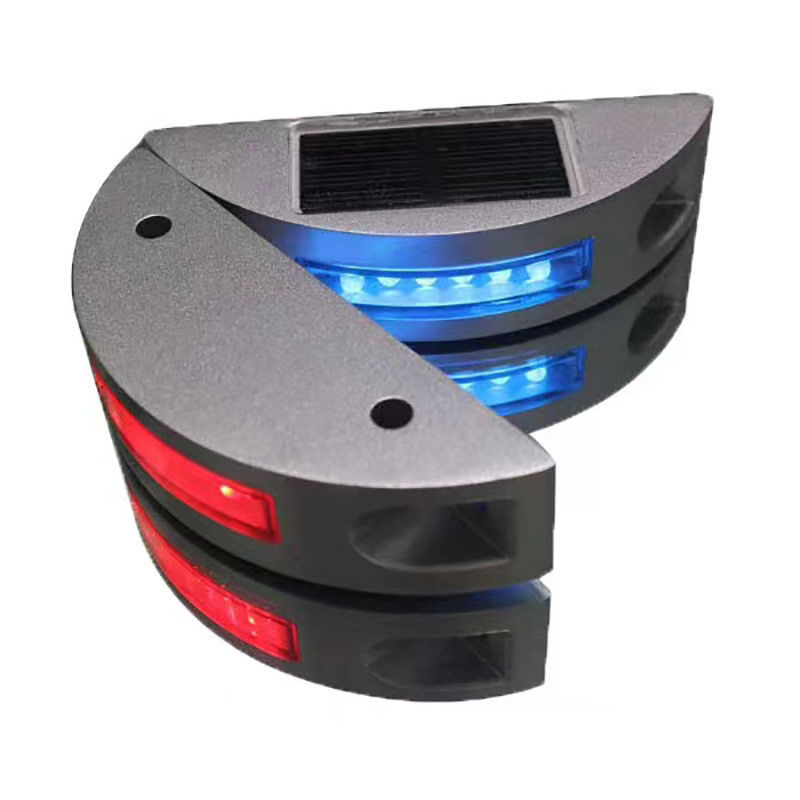 Riflettori a luce solare a LED a forma di mezza luna 125*43*30mm per strade e camion