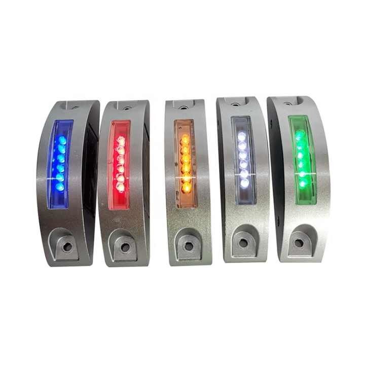 Riflettori a luce solare a LED a forma di mezza luna 125*43*30mm per strade e camion