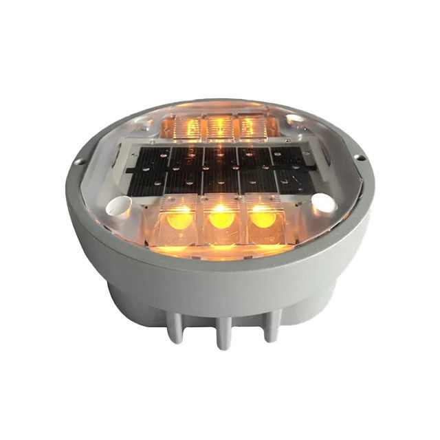 CE Marcatori stradali solari 2.5V Marcatori di marciapiede a LED Dimensione 125mm*50mm
