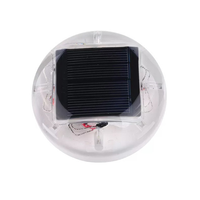 Marcatori stradali gialli ad alta visibilità 4V anti-UV PC Marcatori stradali in plastica