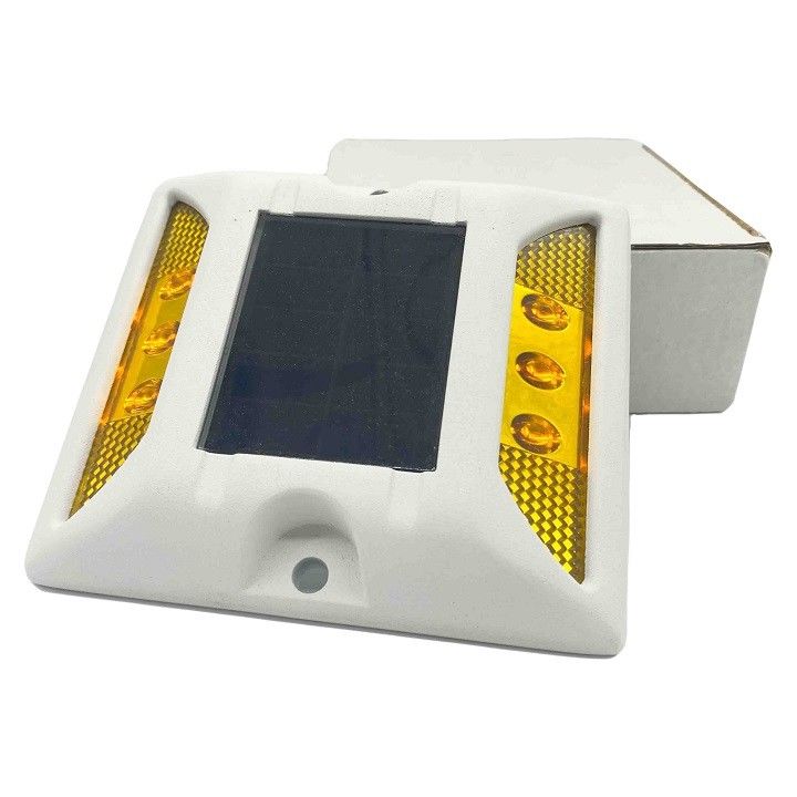 Anti-UV PC LED solare riflettori stradali di striscio personalizzato Marcatore solare pavimentazione