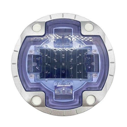 Luce di avvertimento del traffico lampeggiante LED solare Riflettori stradali per la sicurezza stradale