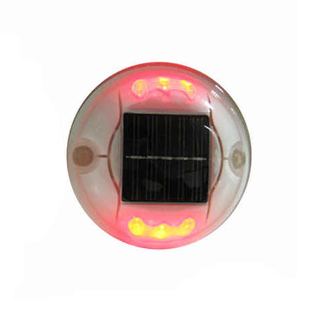 PC esterno di plastica solare segnalatore stradale luci stradale lato occhio gatto LED automatico
