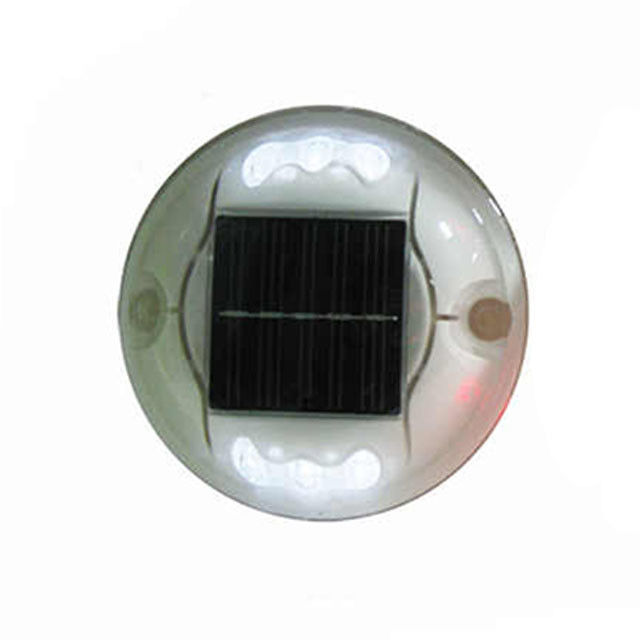 PC esterno di plastica solare segnalatore stradale luci stradale lato occhio gatto LED automatico