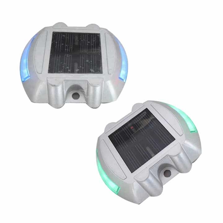 Alta visibilità occhi di gatto solare strada Stud Alta luminosità LED per la sicurezza stradale