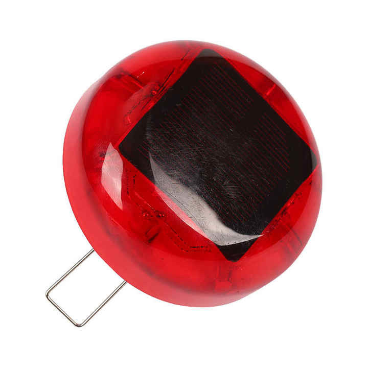LED lampeggiante occhi di gatto rotondo Giardino Marcatore di marciapiede luce stradale solare