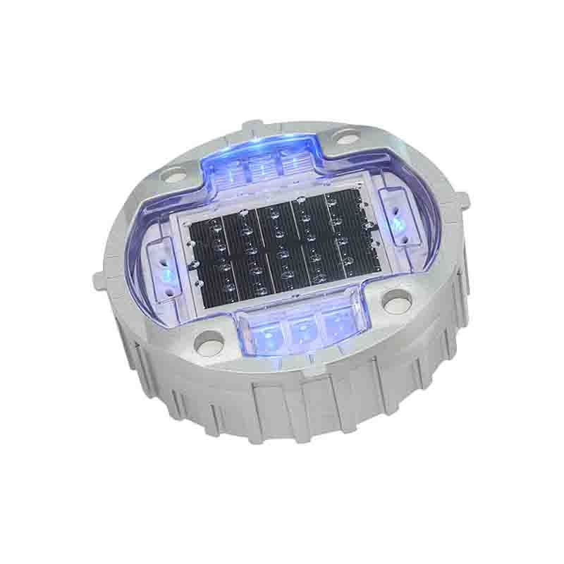 Marcatori stradali a energia solare in alluminio di grandi dimensioni luce riflettente stradale LED