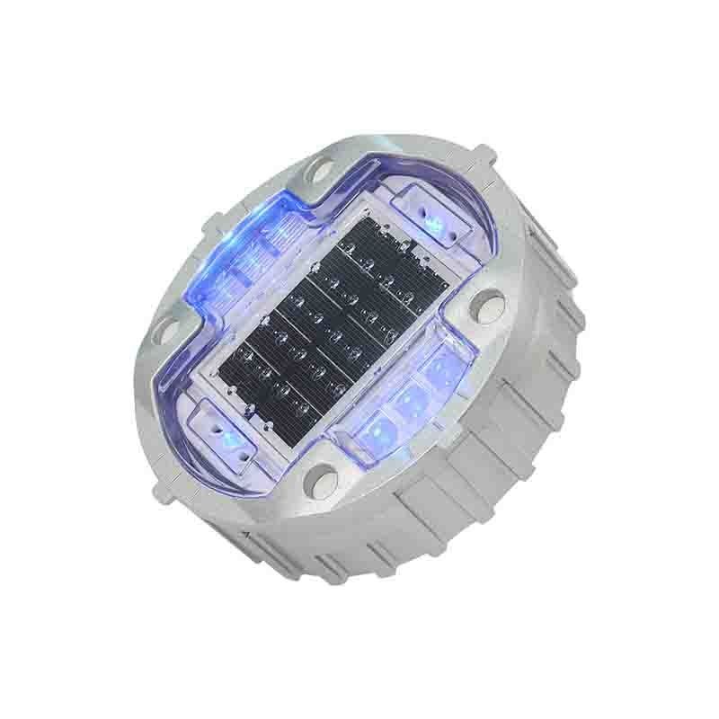 Marcatori stradali a energia solare in alluminio di grandi dimensioni luce riflettente stradale LED