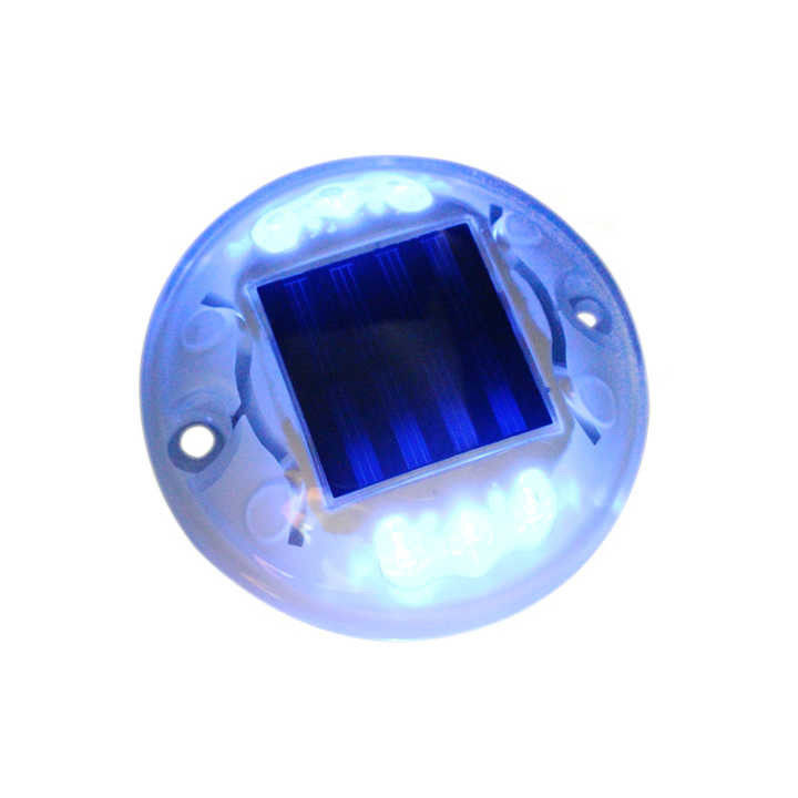 Rondo Plastico Pallone di strada solare Riflettori stradali a energia solare LED Cat Eyes Light