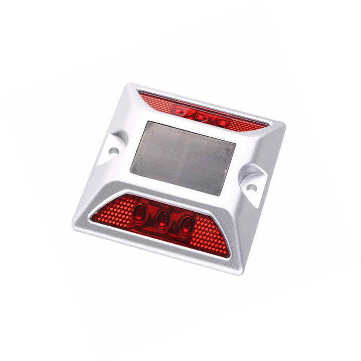 Autostrada LED solare Rod Studs IP68 Cat Eye Road Stud Aeroporto Dock Solar Road Stud