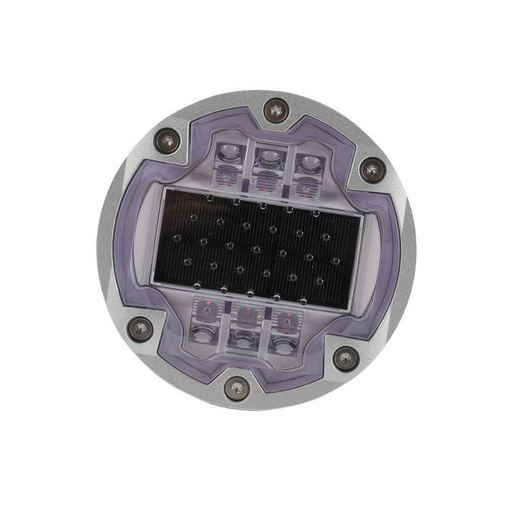 IL300 Solar LED Road Studs Aluminum LED Flashing Light Marcatore di marciapiede