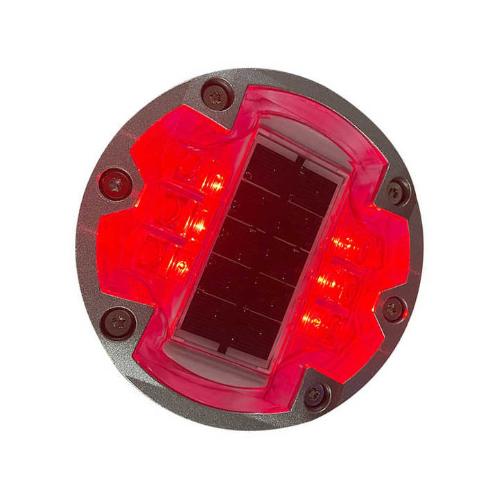 Aluminio LED Road Studs Solar Road Cat Eyes Stud Marcatori stradale luce
